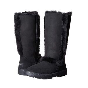 Ugg Australia Tall Fold Down Sundance II Shearling  & Wool Waterproof Boots 5